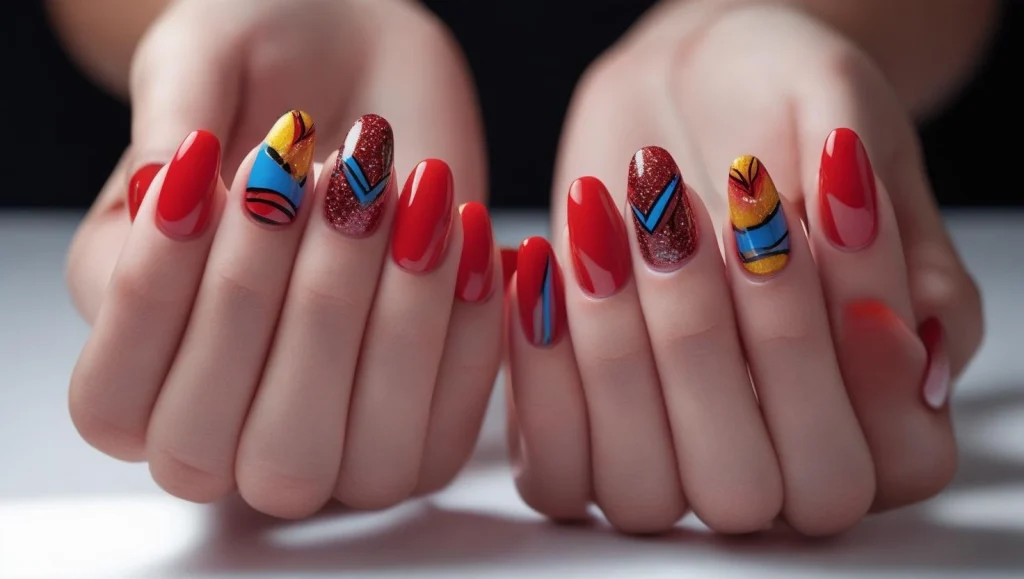 Checked Nails Checked Nails