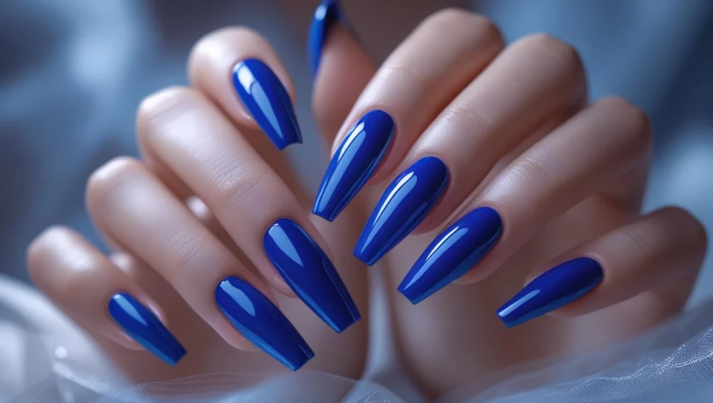 Cobalt Blue Nails Cobalt Blue Nails