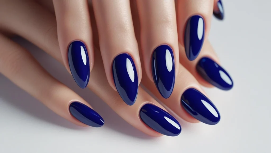 Deep Blue Nails Deep Blue Nails