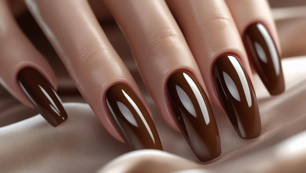 Mocha Brown Nails Mocha Brown Nails