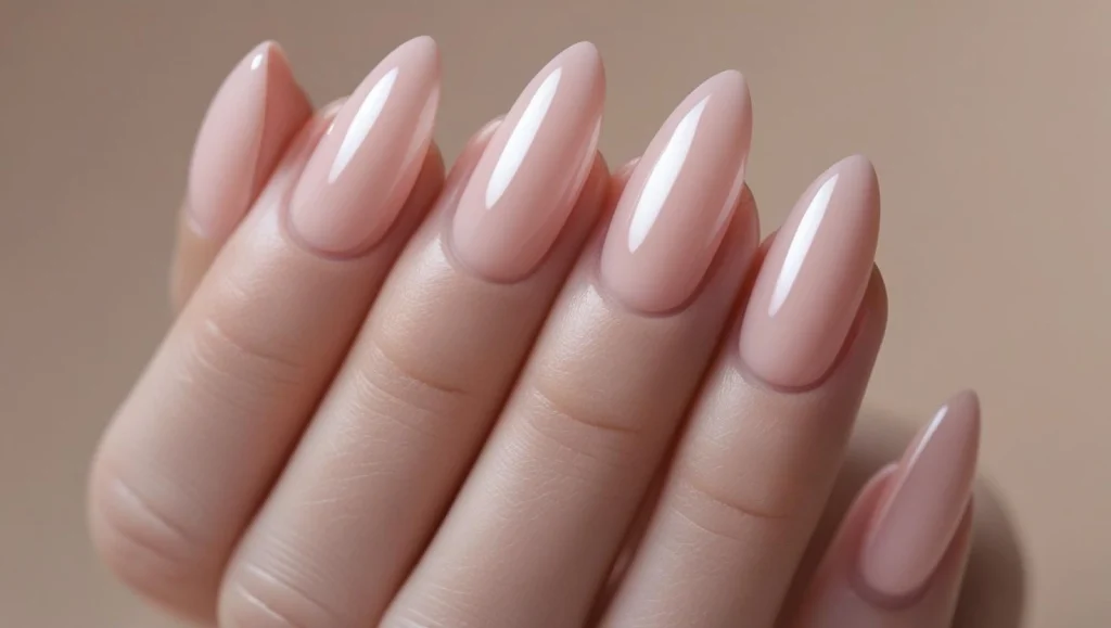 Short Almond Nails Short Almond Nails